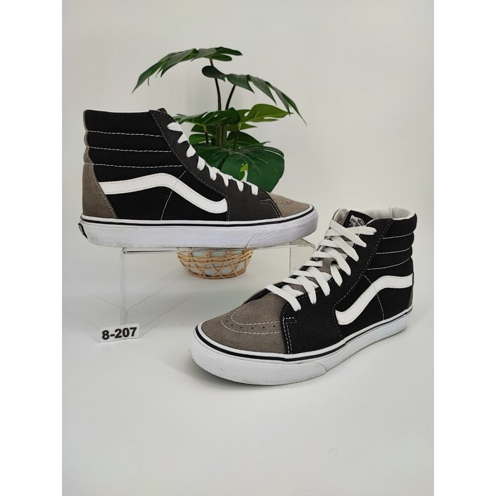 Vans Sk8-Hi Mix & Match Women's Size 10 US Canvas Suede Black Sneakers 508357